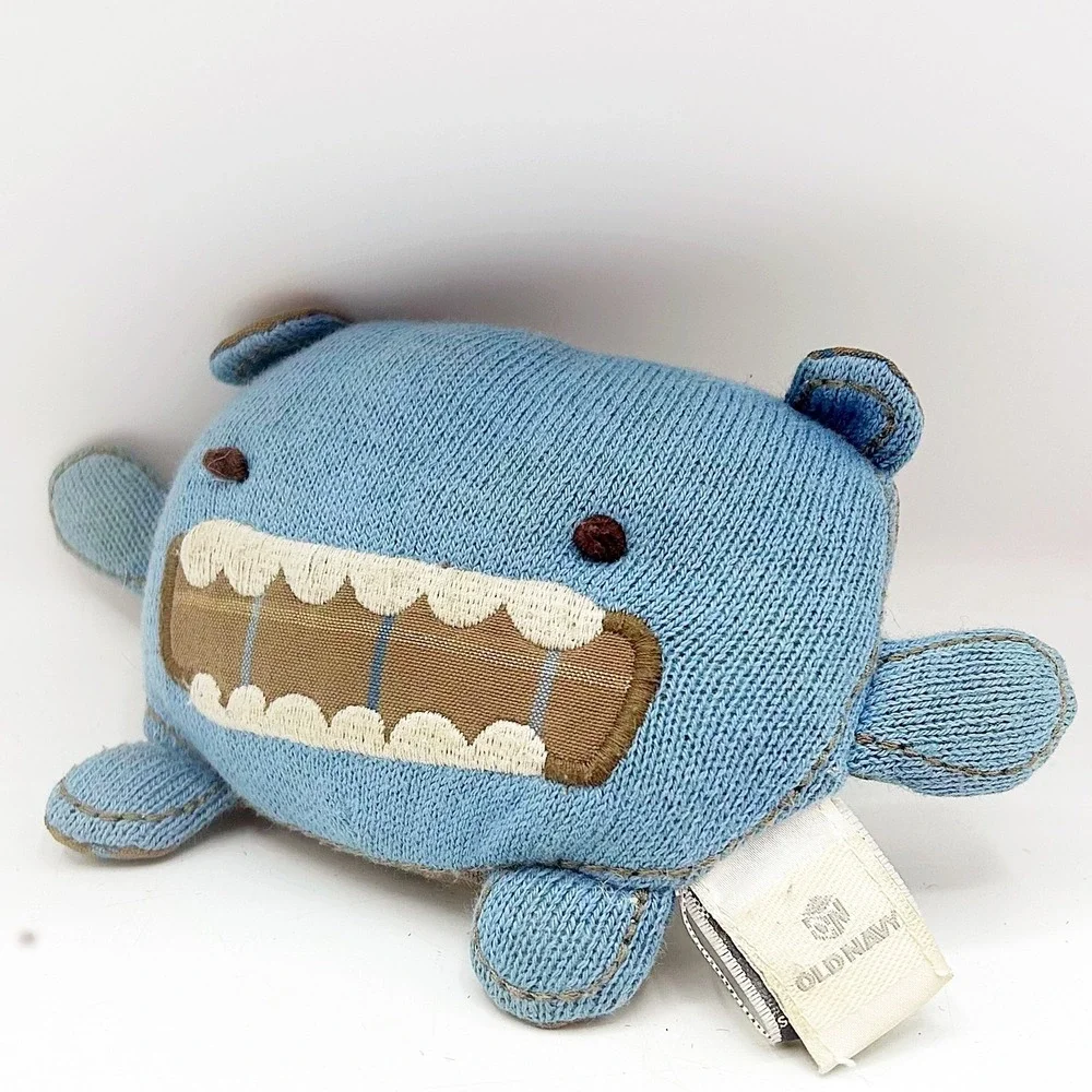 Old Navy Mr Mouthy Fabric Baby Toy Hard to Find